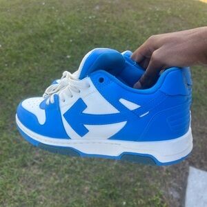 Off-White Blue and White Men's Sneakers